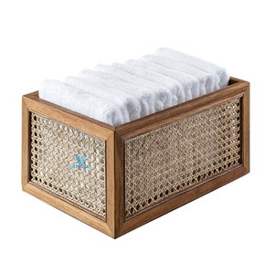 Cesto de Ropa de Bambú y Ratán de Alta Calidad, Organizador de Almacenamiento para el Hogar Tejido a Mano y Sostenible, Venta al Por Mayor - Product Image 1