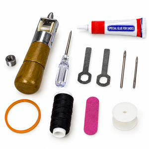 Kit de Costura de Cuero de Varias Piezas con Agujas, Hilo y Herramientas para Joyería ZetomedPro - Product Image 1
