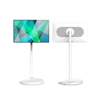 Corporate Touch Monitor 27 32 Inch All In One Smart Portable Touch Screen Monitor Movable IPS LCD Display Business Terminal