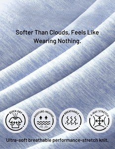 Camiseta Elegante con Cuello en V para Hombre, de Algodón Suave, Manga Corta, Informal, Cómoda, Transpirable, Ligera, Corte Ajustado, para Uso Diario - Product Image 6