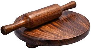 Premium smooth finish wooden chakla belan set perfect for preparing roti chapati puri paratha pie base pastry and flatbreads - Product Image 6