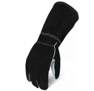 Gants de travail noirs chauffants pour soudage électrique, vêtement de sécurité de bonne qualité, pour soudeur, personnalisé - Product Image 3