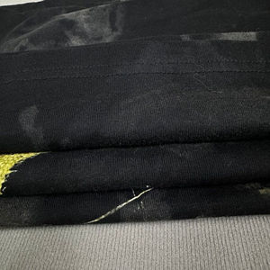 Heavyweight 180 Grams DTG Printed Boxy Polyester Knitted <b>Long</b> <b>T</b> <b>Shirt</b> Custom Graphic Vintage Acid Washed Oversized Streetwear - Product Image 5