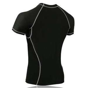 High Quality <b>Custom</b> <b>Design</b> Sublimation Breathable Spandex/Polyester Long Sleeve Made in Pakistan Rash Guard <b>Compression</b> <b>Shirts</b> - Product Image 3
