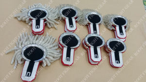 Épaulettes Cérémonielles en Coton 100% de Qualité Supérieure avec Franges et Pompons pour Hommes, Équipement de Combat, Couleur Personnalisable, Toutes Saisons - Product Image 6