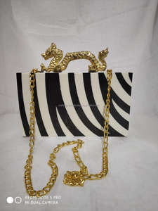 Sac à main en résine, couleur et design personnalisés pour les fêtes à domicile, les mariages, avec la meilleure qualité, pochettes de soirée de luxe indiennes, SOLDES - Product Image 5