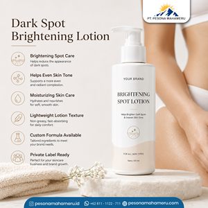 Lotion hydratante pour le corps à la teinte de la peau, personnalisable avec une étiquette privée, pour les soins quotidiens du corps et les marques de soins personnels - Product Image 2