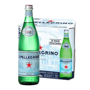 Agua Mineral Natural Gasificada San Pellegrino en Botella de Vidrio S.Pellegrinoo Comprar Agua Mineral Natural Gasificada S.Pellegrinoo 8.45 - Product Image 1