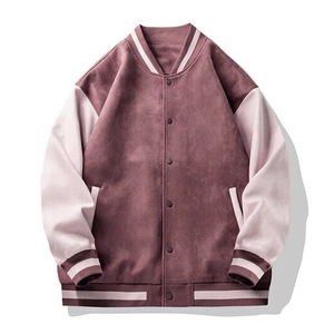 Vintage Style Winter Bomber <b>Jacket</b> for <b>Men</b> New Design <b>Long</b> Sleeve Breathable Cow Skin Lining Plus Size Zipper Closure Knitted - Product Image 6
