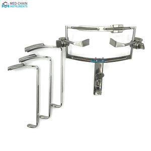 Ensemble d'opérateurs buccaux Dingman avec 3 lames, instrument chirurgical oral et maxillo-facial en acier inoxydable, kit d'outils médicaux - Product Image 3