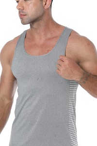 High Quality <b>Men's</b> <b>White</b> <b>Tank</b> <b>Top</b> Sweatshirt Custom Design Woven Label Knitted Casual Style Sublimation Factory Direct - Product Image 2