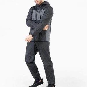 Nouvelle Collection 2026 : Survêtement d'Hiver Personnalisé pour Homme – Coupe-Vent à Capuche de Haute Qualité avec Motif Uni, Faible MOQ - Product Image 3