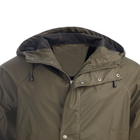 Chaqueta Profesional para Entrenador de Perros, Chaqueta de Invierno para Hombre, Impermeable, Cortavientos, con Cremallera, Mangas Extraíbles, Capucha, Transpirable