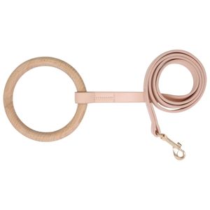 Guinzaglio per Cani Serie Boutique Ever Craft in Legno di Faggio e Pelle, Accessorio di Design per Animali Domestici - Product Image 1