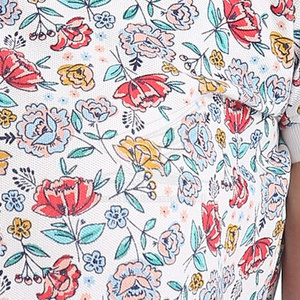 T-shirt personnalisé pour femme, été, 100% coton, respirant, décontracté, haute qualité, prix promotionnel - Product Image 5