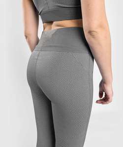 Leggings Deportivos de Patchwork 100% Nylon, Cintura Alta Elástica, Estiramiento en Cuatro Direcciones, Diseño Estampado, Control de Abdomen, Efecto Lifting para Yoga - Product Image 2