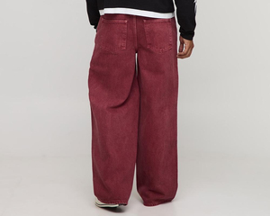Custom Plain Fashion Denim <b>Jeans</b> Classic baggy Stonewashed Premium quality 100% Cotton Hip Hop Relaxed Fit men's pant - Product Image 1