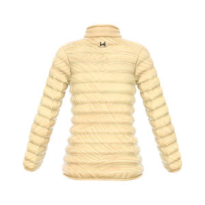 Veste matelassée zippée personnalisée pour femme, coupe classique, en coton et polyester, imperméable, coupe-vent et respirante - Product Image 6