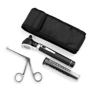 Kit de nettoyage d'oreilles médical : Endoscope, extracteur de cérumen, micro-pince crocodile, otoscope, pince de nettoyage et ensemble de pinces - Product Image 1