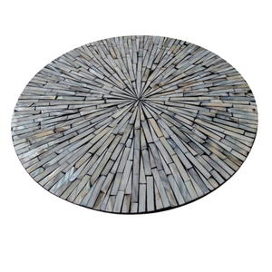 Luxury Shell Charger Plate Boho Style <b>Placemat</b> for Coastal Wedding & Premium Table Settings Storage - Product Image 2