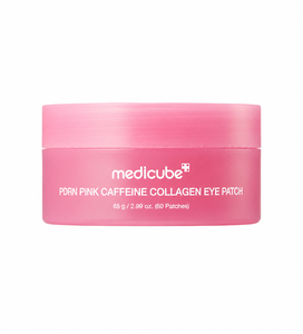 Parches de Ojos Medicube PDRN Pink Caffeine Collagen, 60 Unidades, Reafirmantes e Hidratantes para el Cuidado de los Ojos - Product Image 1