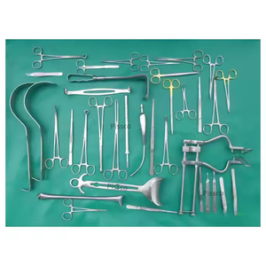 Basic Laparotomy Surgical <b>Instruments</b> Set of 108 PCS General Abdominal Surgery <b>Instrument</b> Set Laparotomy Surgical Tools Set - Product Image 1