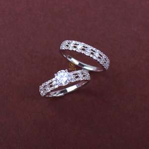 Naisha Stacking CZ Designer Ring for Women-Fashion Casual Daily Jewelry - Product Image 2