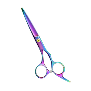 กรรไกรตัดผมมืออาชีพสั่งทำพิเศษ ดีไซน์ทันสมัย ใบมีดสแตนเลสคมกริบ ขนาดกลาง สำหรับคนถนัดซ้าย ลดราคาพิเศษ - Product Image 1