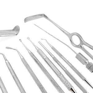 Dental Examination Kit 8-Piece Stainless Steel Manual Surgical Instruments Complete Set Lightweight CE Certified Class SURGICAL - Product Image 3