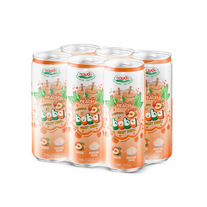 น้ำชาเย็นนาวอน รสผลไม้รวม พร้อมไข่มุกป๊อปปิ้ง 320 มล. บรรจุกระป๋อง ขายส่ง เครื่องดื่มแปลกใหม่จากซัพพลายเออร์ - Product Image 4