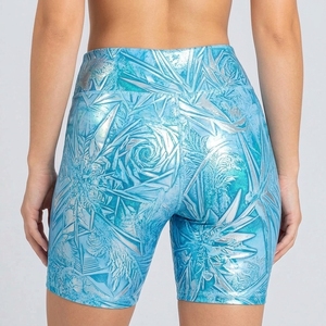 Stretchy sticky <b>pole</b> shorts for women provide secure leg grip soft comfort flexible mobility and breathable support for <b>pole</b> - Product Image 5