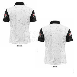 Jersey de Boliche Personalizado con el Mejor Diseño de Sublimación, Ligero, Transpirable, Tallas Grandes, 100% Poliéster - Product Image 5