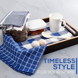 Serviettes de cuisine 100% coton, torchons, fournisseur Pakistan, serviettes de cuisine - Product Image 5