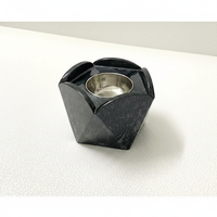 Porte-encens en résine artisanale de luxe, design floral, Ramadan, Eid, festif, arabe, aromatique, écologique, aromathérapie, finition polie