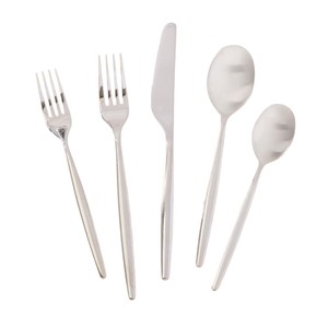 Juego de Cubiertos Dorados de Diseño Moderno, Juego de Cubiertos de Acero Inoxidable con Acabado Espejo, Cubiertos Ecológicos para el Hogar, Cocina y Restaurante - Product Image 2