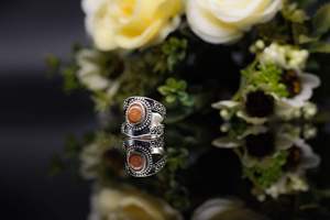 Bague pour femme de haute qualité, personnalisée, vintage, de luxe, en cuivre, avec pierres en zircone cubique, fournisseur de bijoux - Product Image 4