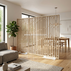 Paravents décoratifs en bambou d'époque pour la maison, les hôtels, les bureaux, les séparations de pièce - Product Image 3