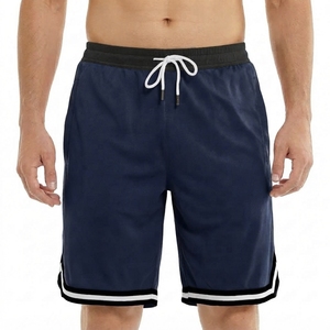 Pantalones Cortos Deportivos de Verano para Hombre, Personalizados, de Poliéster y Elastano, Transpirables, de Secado Rápido, para Gimnasio, Entrenamiento, Atletismo, Malla, 2 en 1 - Product Image 1