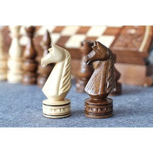 Juego de ajedrez Staunton de madera de Sheesham, tablero de 15 pulgadas, venta al por mayor en India - Product Image 3