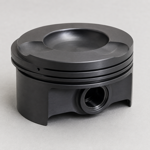 Piston en aluminium usiné CNC sur mesure selon dessin, fabriqué en usine avec finition anodisée dure pour composants de cylindre de machine - Product Image 2