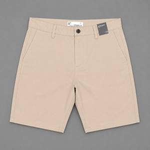Pantalones Cortos Chino de Algodón para Hombre, Corte Recto, Casuales, de Sarga, para Verano, Venta al por Mayor, OEM, ODM, Marca Privada, Lote en Stock, Exportación - Product Image 3