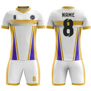 Uniformes de Fútbol para Hombre con Diseños Modernos, Logotipo Personalizado, Color Personalizado, Transpirables, Cómodos, de Alta Calidad, Antiarrugas - Product Image 4