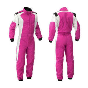 Traje de Carreras de Karting Personalizado de Una Pieza de Alta Calidad, Chaqueta Unisex Profesional, Overol Ignífugo, Transpirable, de Spandex/Algodón - Product Image 6