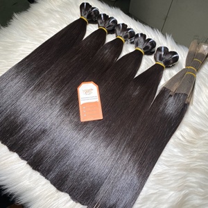 Extensiones de cabello humano alineado con cutícula vietnamita 100%, cabello liso de trama para hacer peluca, precio al por mayor - Product Image 5