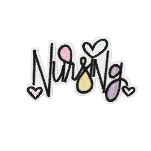 Parche médico caliente pegatinas de enfermera de Hospital parches de hierro para ropa costura bordado apliques insignia decoración rayas - Product Image 2