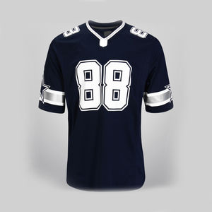 Camiseta de Fútbol Personalizada de Alta Visibilidad Unisex para Adultos – Bordado, Transferencia Térmica, Sublimación, Ropa de Equipo - Product Image 1