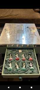 Juego de mesa Ludo plateado, juego tradicional y regalo familiar de lujo para bodas y compromisos para parejas - Product Image 4