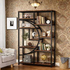 Libreria a 9 ripiani autoportante con design aperto - Product Image 2