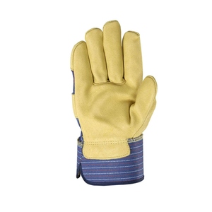 Gants de travail en cuir de vachette grainé de haute qualité, résistants à la chaleur, pour la sécurité industrielle, le travail de la construction, le jardinage et les tâches domestiques - Product Image 2