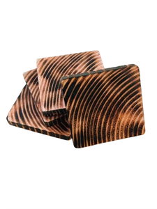 Posavasos de madera minimalista de diseño básico, perfecto para el uso diario de bebidas en la cocina y en el hogar, protección para la mesa, de la India. - Product Image 2